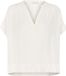 Kaffe KAmilia Wing SL Blouse Dames Blouse - Chalk