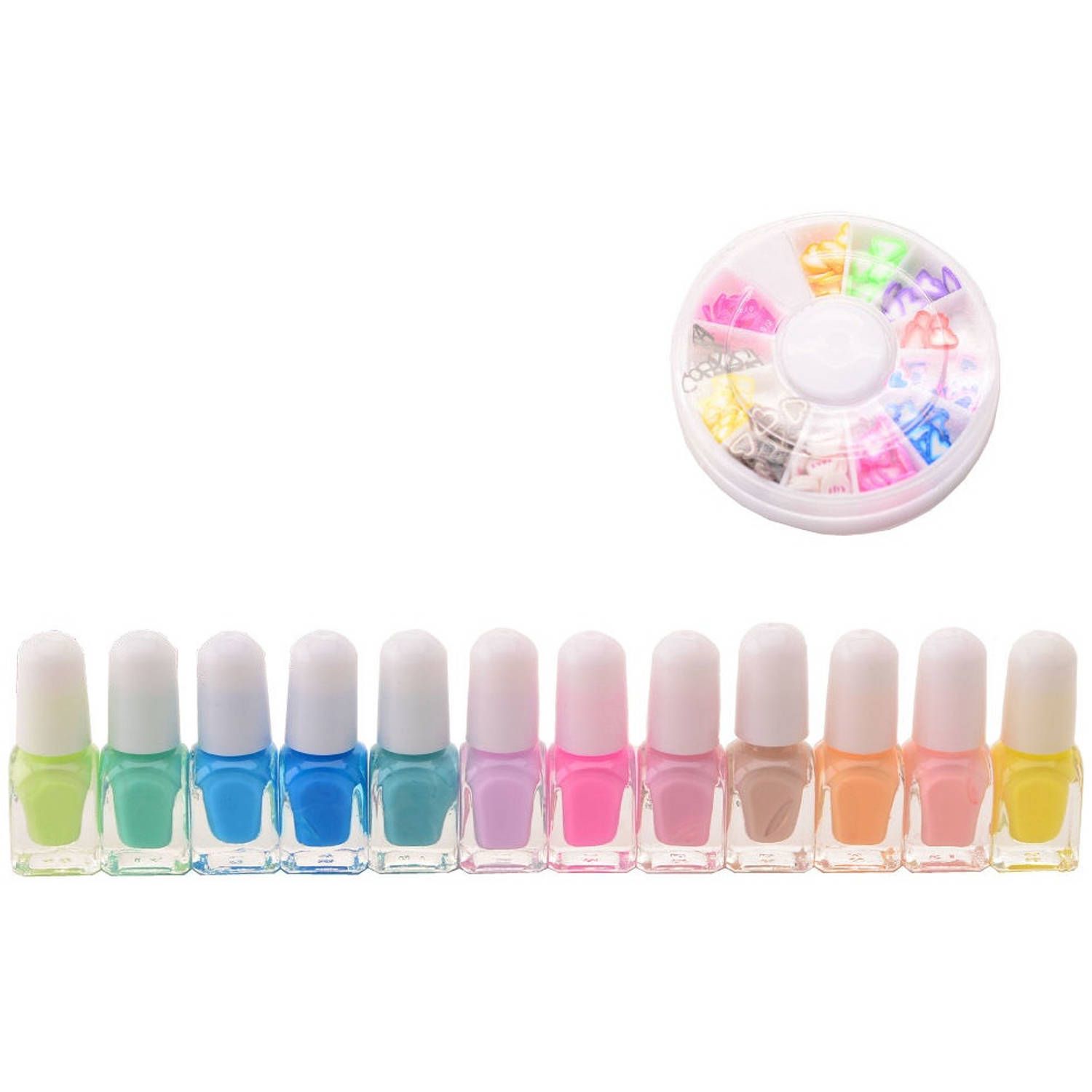 Johntoy Isabella nagellakset 12-delig meisjes multicolor