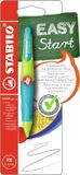 STABILO EASYergo 1.4 - Stylo-plume ergonomique - Droitier - Citron vert/Aquamarine