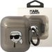 Karl Lagerfeld KLA2HNIKTCK hoesje voor AirPods 1/2 - Zwart