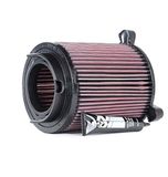 K&N E-2014 Vervangingsfilter compatibel met Audi A3 1.6 6/2003-2012 (excl. FSi) A3 2.0 excl. Turbo / div VAG