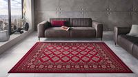 Nouristan Klassiek vloerkleed Sao Buchara - rood 80x250 cm