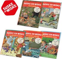 Suske en Wiske - Voordeelbundel van 5 stripboeken - Nummers: 233, 236, 237, 252 en 259 - 2021