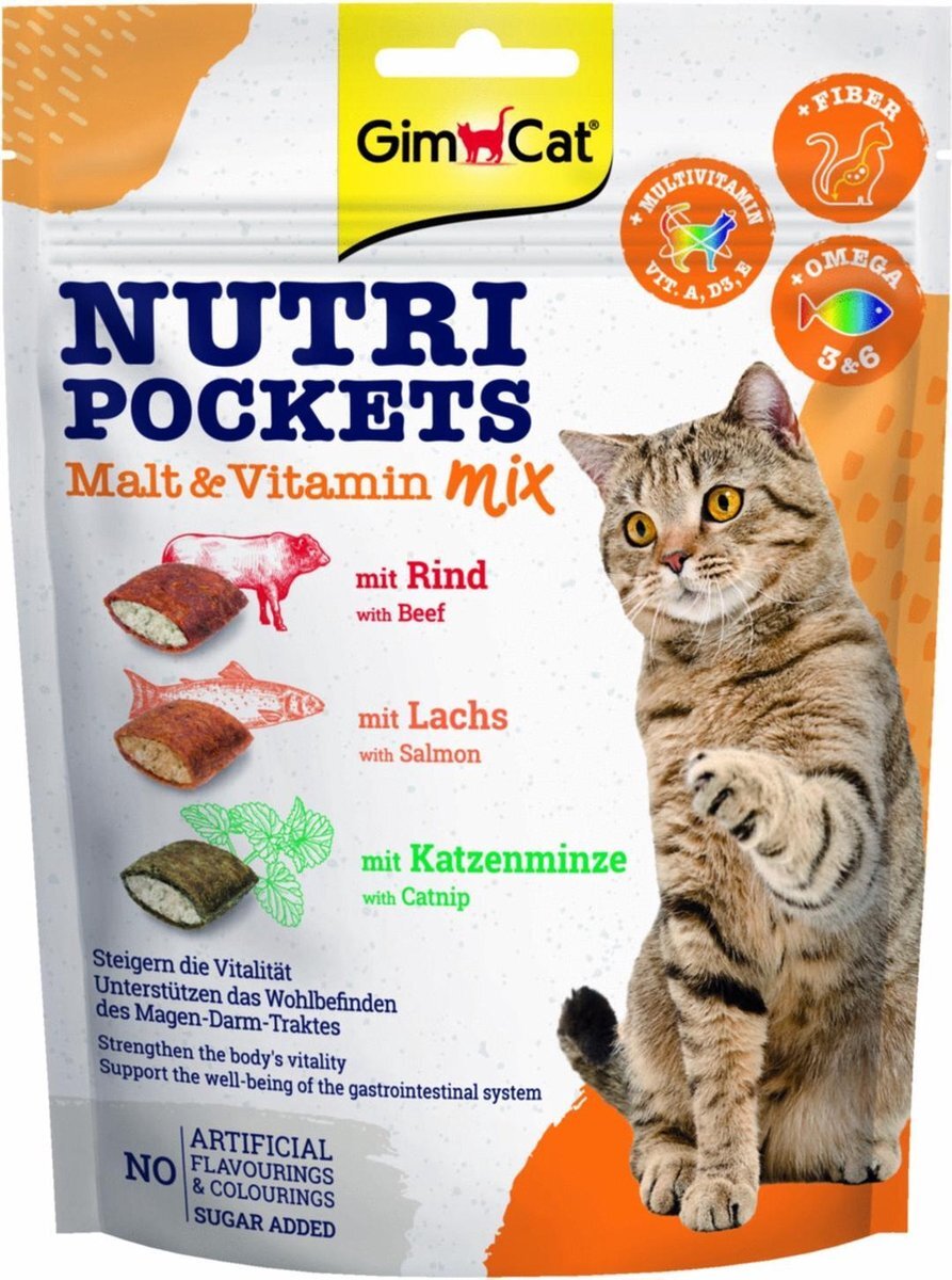 GimCat nutri pockets malt-vitaminemix