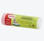 Dumil Kattenbak Zakken | 15 Liter | 8 Zakken | Met Trekband | Extra Sterk