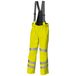 BP 2232-881-86-Sn weerbestendige broek, inritsbaar rugpaneel met extra breedtes, afneembare bandjes, 31% polyester/28% modacryl/20% viscose/20% aramide/1% andere vezels, waarschuwingsgeel, maat S