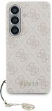 Guess 4G Classic Logo Hoesje pour Samsung Galaxy S26 - Rose