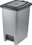 Keeeper pedaalemmer Olaf 40 liter light silver
