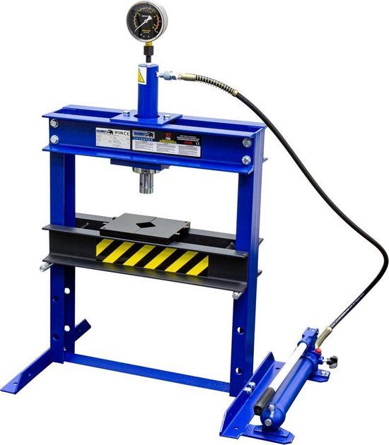 Mammuth Bol Werkplaatspers MW 12 ton tafelmodel Blauw