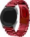 Strap-it Polar Grit X Pro stalen band - wijnrood