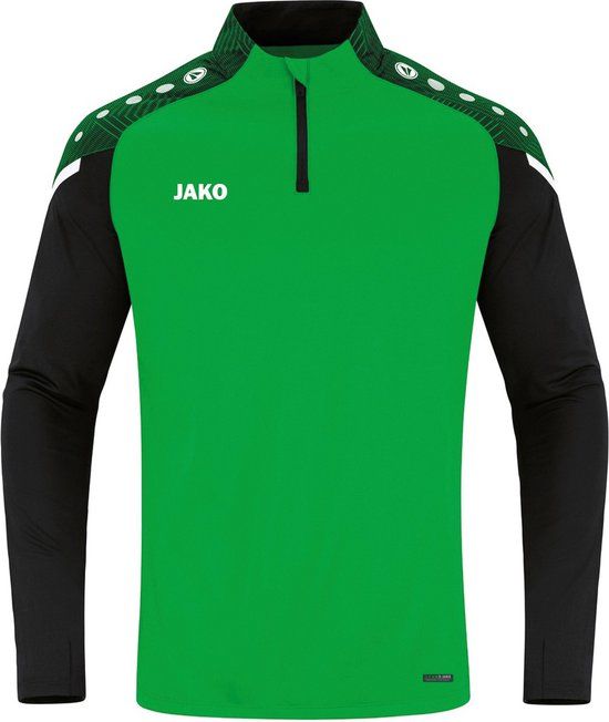 Jako Performance Trainingssweater Junior - Groen/Zwart - Maat 152