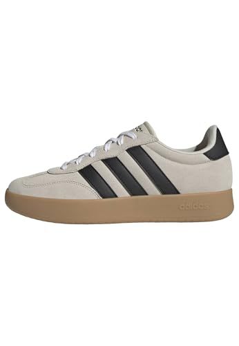 adidas heren Barreda Shoes, Alumina/Core Black/Gum 3, 41 1/3 EU