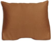 Silvana Support Satin Shoulder Contour kussensloop voor extra zacht kussen - Steenrood - 60x60/70