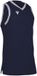 Macron Maillot Freon Marine/Wit Polyester Manches Courtes XS Homme Fitness & Entraînement Automne/Hiver