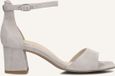 Paul Green 6140 Sandalen met hak Wit/beige