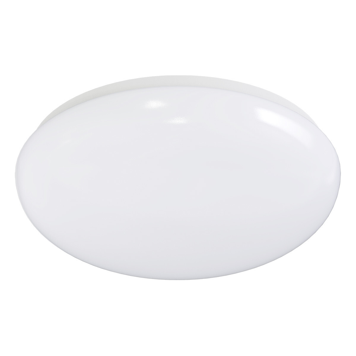 BES LED LED Plafondlamp met Bewegingssensor - Aigi - Opbouw Rond 18W - Natuurlijk Wit 4000K - 360° - Mat Wit Aluminium