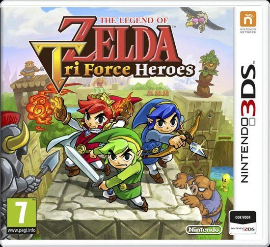 The Legend of Zelda: Tri Force Heroes - Nintendo 3DS