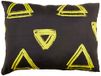 BonaMaison Neon Geel-Rook Decoratieve Kussensloop, Kussenhoezen Bank, Decoratieve Kussenhoesjes, Kussensloop; Sofa, Slaapkamer, Kantoor, Auto 45x60 Cm - Ontworpen en vervaardigd in Turkije
