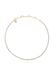 Philipp Plein Jewellery Philipp Plein - PJSEA16NU - Ketting - Dames - 48+12cm - Tennis Royal - Staal - Geel Goud - Met Steen