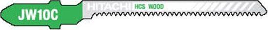 Hitachi Lames de scie sauteuse JW10C blister de 5 lames