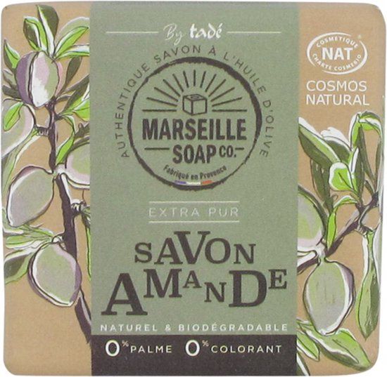 Tadé Marseille Zeep - Amandel 100 gr