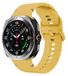 Wigento Samsung Siliconen horlogeband voor Galaxy Watch 9 / 8 / 8 Classic, maat L