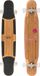 NKX Geometric Dancer Longboard 44 Olive Pink
