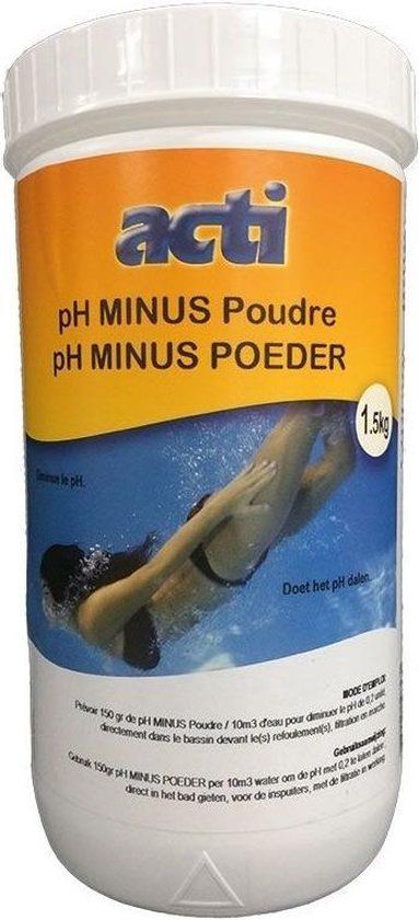 Acti pH Min 1,5kg - pH minus voor zwembad