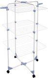 Gimi Modular 3 Staand droogrek Blauw, Zilver