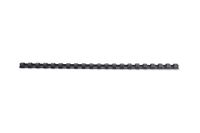 GBC CombBind Bindkammen, 10 mm, capaciteit 65 vel, A4, 21 Ring, zwart, 100 stuks