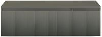 BES LED Frozen 3D Badmeubelset 140 cm - Greeplijst in Kleur - Wastafel Onderkast met Bovenblad Petrol Mat