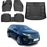 Omac Kit Tapis De Sol Et Coffre Pour Ford Edge 2014-2022 TPE Noir
