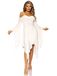 Leg Avenue Cotton bell sleeved dress Kostuum Dames, S (ivoor)