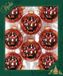 Krebs Kerstballen - 8x - Gepolijst Koper Kleur - D7 cm - Glas