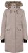 Didriksons ERICA WNS PARKA 3 Dames Outdoorjas - Ash Brown