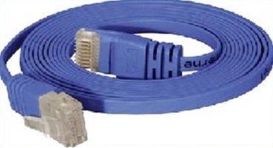 Tecline 10m Cat6 U/UTP RJ-45 Netwerkkabel Blauw