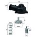 MAHLE Aftermarket Thermostat d'eau pour AUDI: TT, A3, A1 & VOLKSWAGEN: Golf Cabriolet, Golf, Eos, Jetta, Passat, Polo, Scirocco (Ref: TI 244 83D)