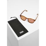 Urban Classics Sunglasses Sunrise UC brown leo/ros one size Zonnebril - Bruin/Roze