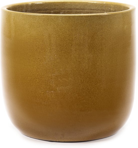 Serax Bloempot Pot Honey Geel D 26 cm H 24 cm