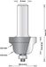 Hikoki Accessoires Hitachi 8 mm profielfrees romeinse ogieffrees met onderlager