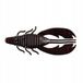 Berkley Craw Fatty Leurre 8cm - Noir Rouge Moucheté - 1 Pièce