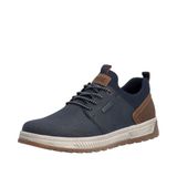 Rieker Heren Slipper Extra Wijd H Elastiek RiekerTEX 37050-15 Blue