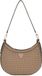 GUESS Murielle Hobo Bag Dark Taupe Sac bandoulière marron