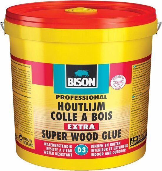 Bison Houtlijm Extra Emmer - 3 kg