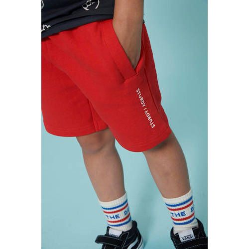 Sturdy sokken Run the Day ecru/blauw/rood