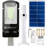 Azaris TUINLANTAARN ZONNE-ENERGIE LAMP VOOR POST KRACHTIG 600W STRAATPANEEL 102LED