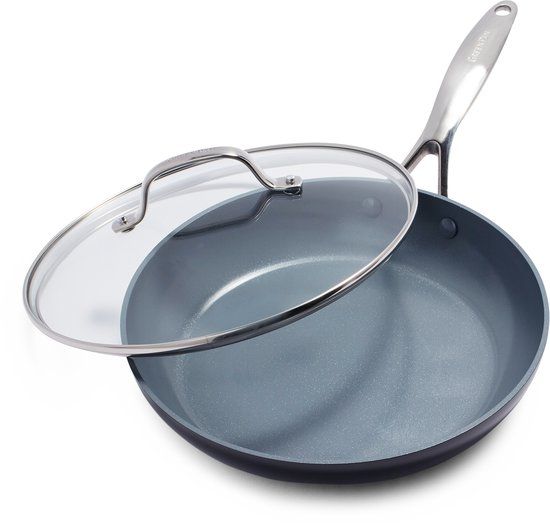 GreenPan Valencia Pro Koekenpan Ø26 cm - PFAS-vrij - Inductie - Met deksel