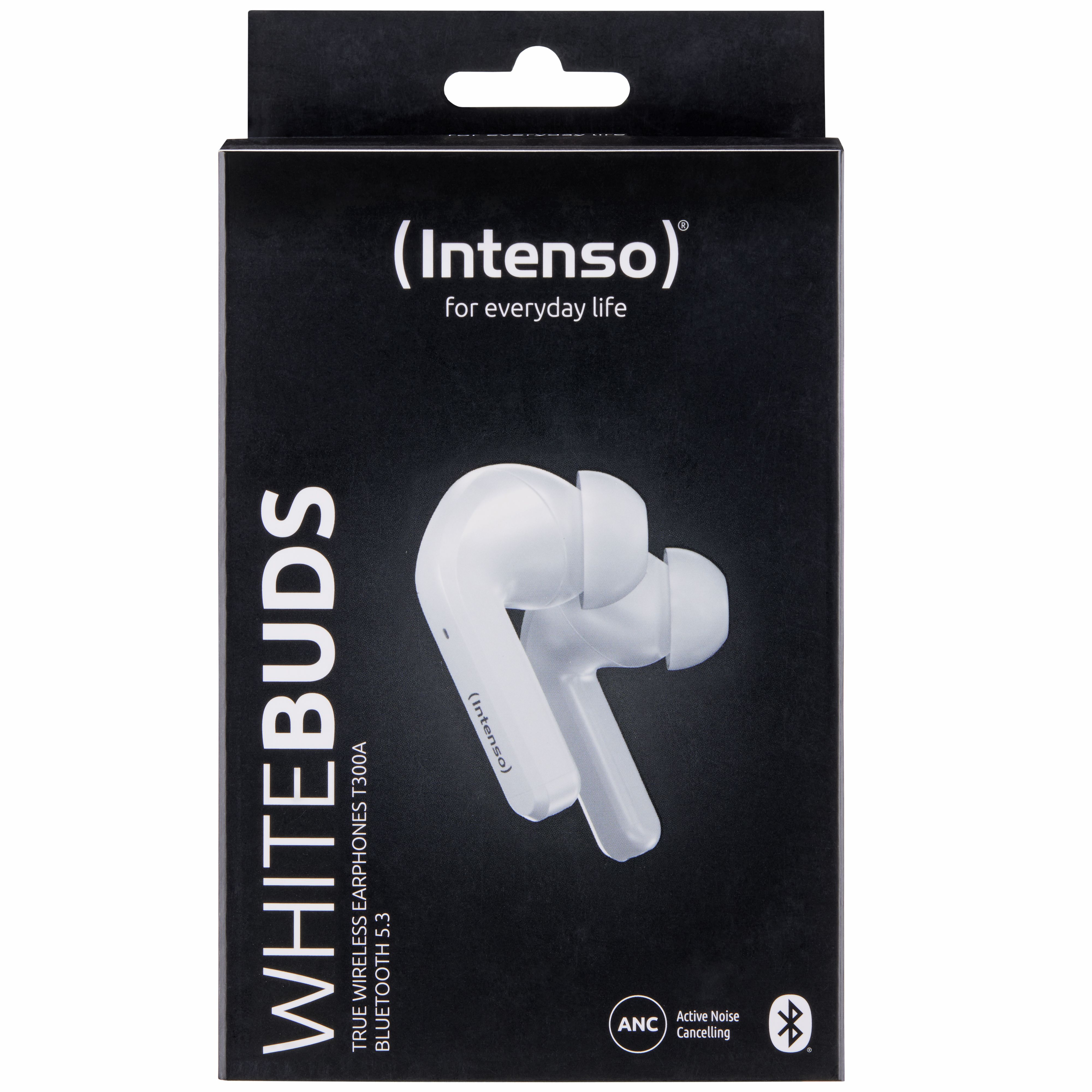 Intenso Buds T302A True Wireless (TWS) Bluetooth In-ear Headphones - White