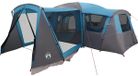 vidaXL Tente familiale pour 20 personnes Bleu et Gris