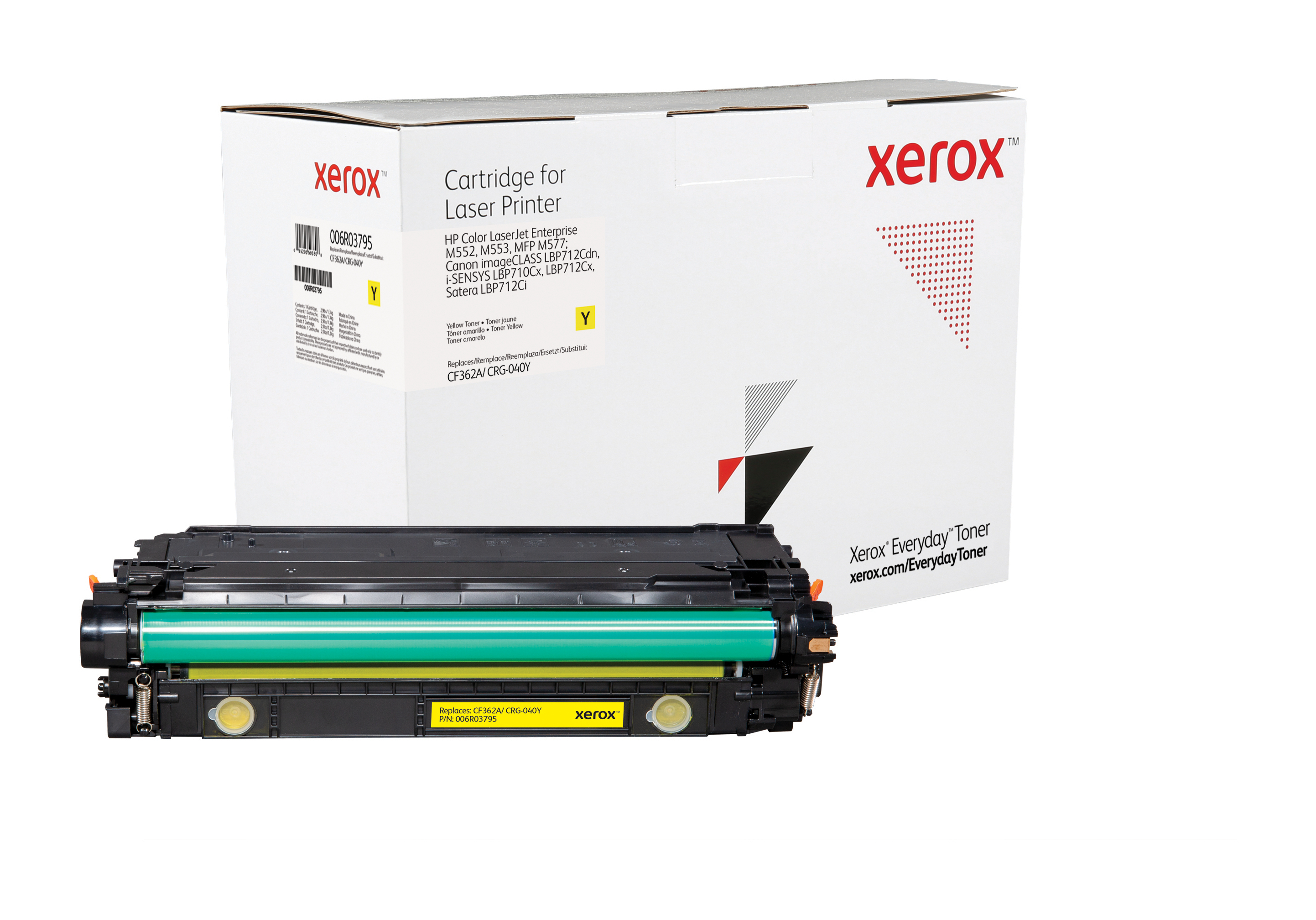 Xerox Everyday Geel Toner vervangt de HP 508A (CF362A/ CRG-040Y)